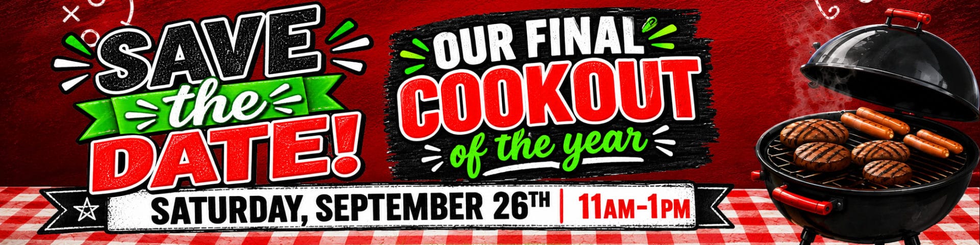 2026 September Turpin Webslide Cookout